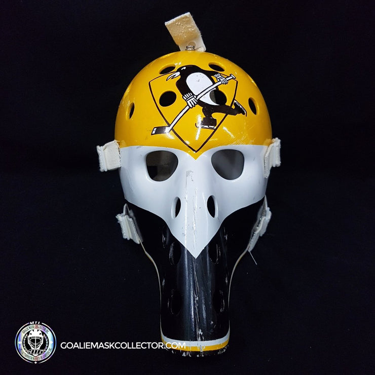 Michel Dion Unsigned Goalie Mask Pittsburgh Penguins Tribute