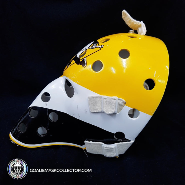 Michel Dion Unsigned Goalie Mask Pittsburgh Penguins Tribute