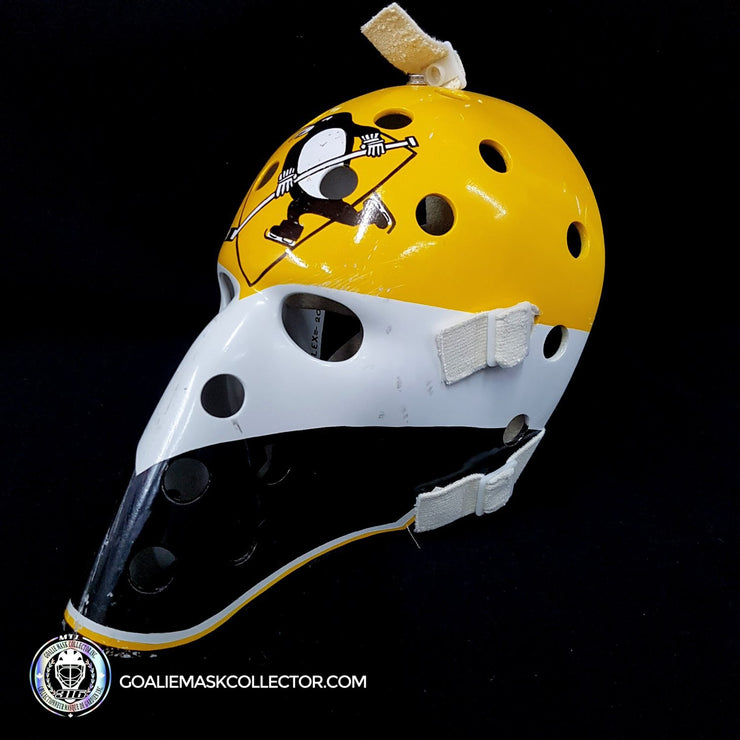 Michel Dion Unsigned Goalie Mask Pittsburgh Penguins Tribute