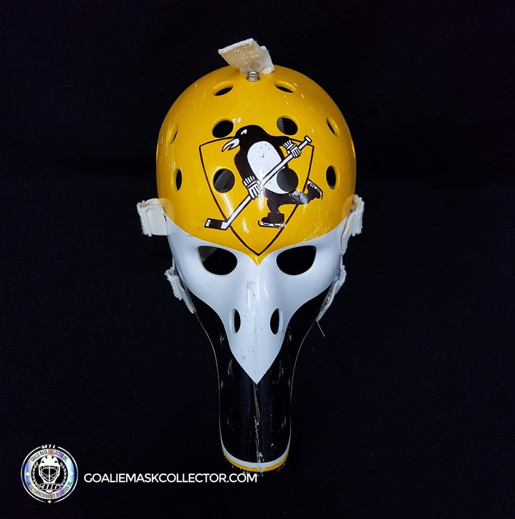 Michel Dion Unsigned Goalie Mask Pittsburgh Penguins Tribute