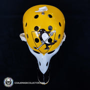 Michel Dion Unsigned Goalie Mask Vintage Pittsburgh