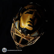 Mike Richter "BLACK & GOLD Edition" Signed Goalie Mask New York Autographed Signature Edition LE Release of 5