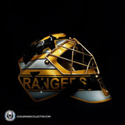 Mike Richter "BLACK & GOLD Edition" Signed Goalie Mask New York Autographed Signature Edition LE Release of 5
