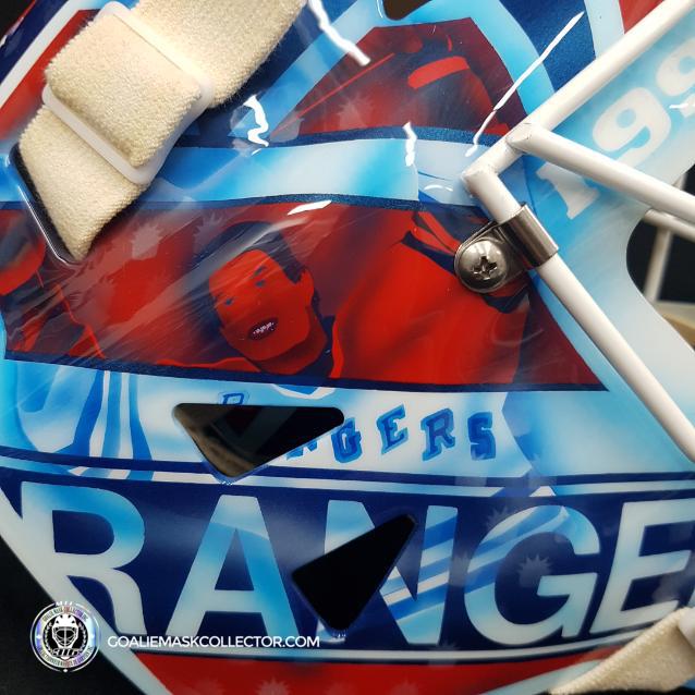 Mike Richter Signed Goalie Mask Autographed New York Legacy Signature Edition