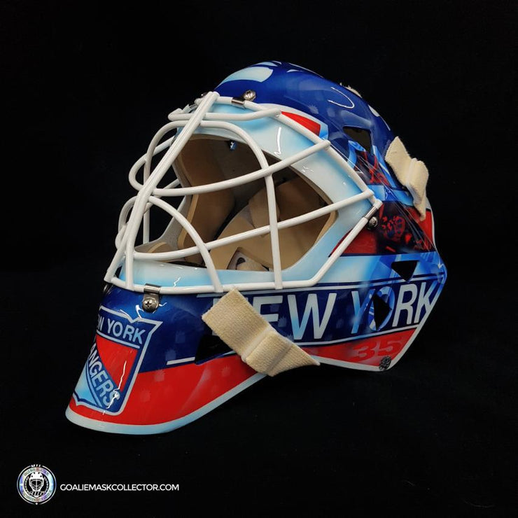 Mike Richter Signed Goalie Mask Autographed New York Legacy Signature Edition