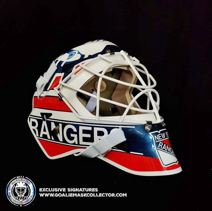 Mike Richter Signed Goalie Mask New York 1994 Classic V1 AS Edition Autographed