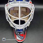 Henrik Lundqvist & Mike Richter New York Rangers Autographed Mini Goalie  Mask with 94 Cup Champs! Inscription - NHL Auctions