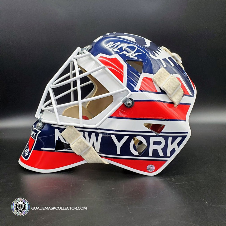 Mike Richter Signed Goalie Mask New York 1994 Classic V1 Signature Edition Autographed