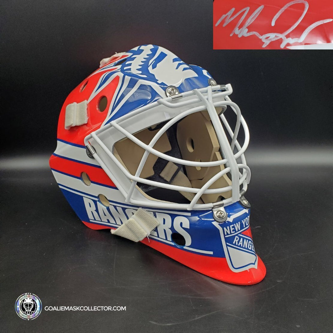 Mike Richter Signed Goalie Mask New York 1994 Cup Edition V2 Signature Edition. Goalie Mask Collector.