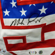 Mike Richter Signed Jersey Team USA New York Rangers Custom Made -SOLD OUT