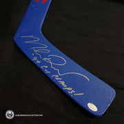 Mike Richter Signed VIC Stick "94 Cup Champs!" Inscription AS-02261