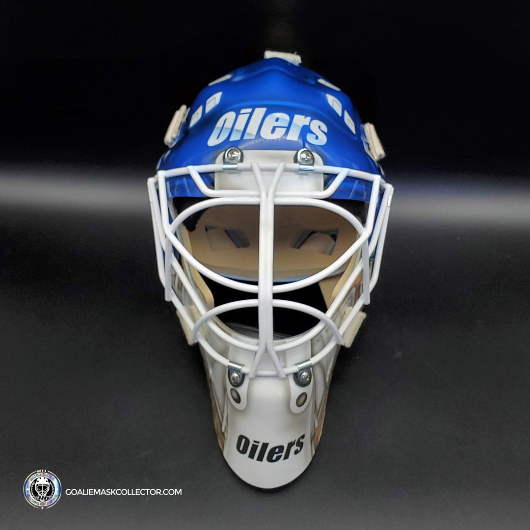 mike smith goalie helmet 2017 Mike Smith Goalie Mask Unsigned Edmonton Andy Moog Tribute – Goalie Mask Collector