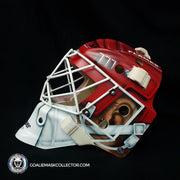 Mike Vernon + Mike Smith Signed Goalie Mask Calgary Tribute Signature Edition Autographed