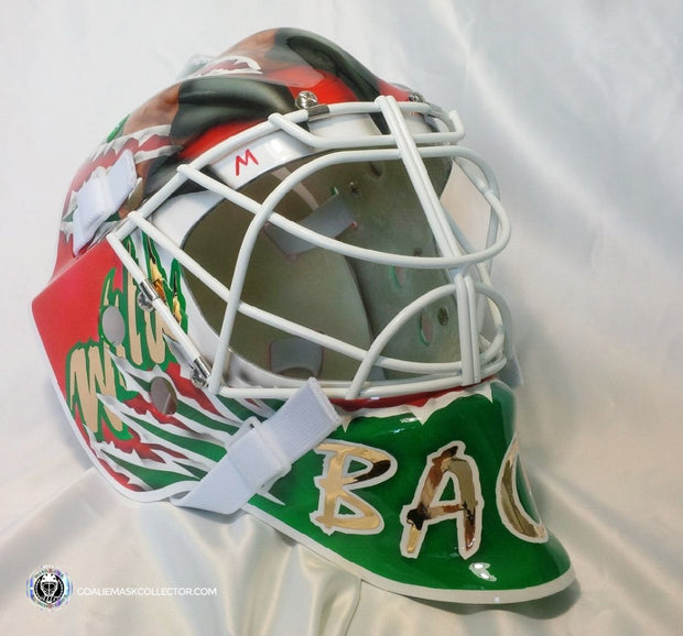 Niklas Backstrom Unsigned Goalie Mask Minnesota Wild Tribute