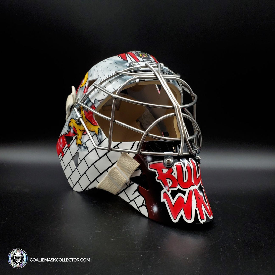Nikolai Khabibulin Signed Goalie Mask Chicago Signature Edition