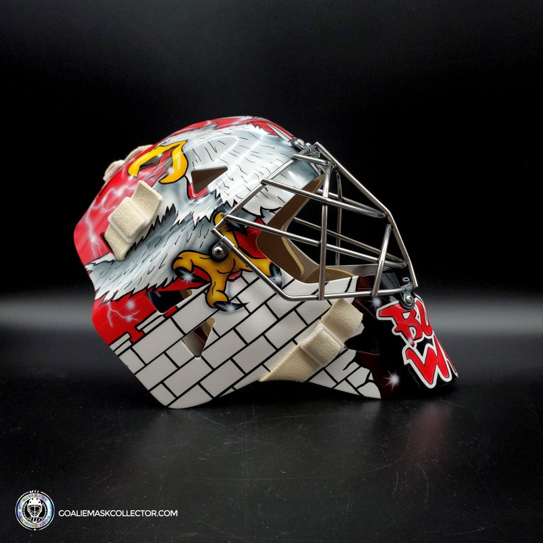 Nikolai Khabibulin Signed Goalie Mask Chicago Signature Edition