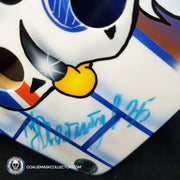 Nikolai Khabibulin Signed Goalie Mask Edmonton Grant Fuhr Tribute Signature Edition Autographed + Stainless Steel Grill