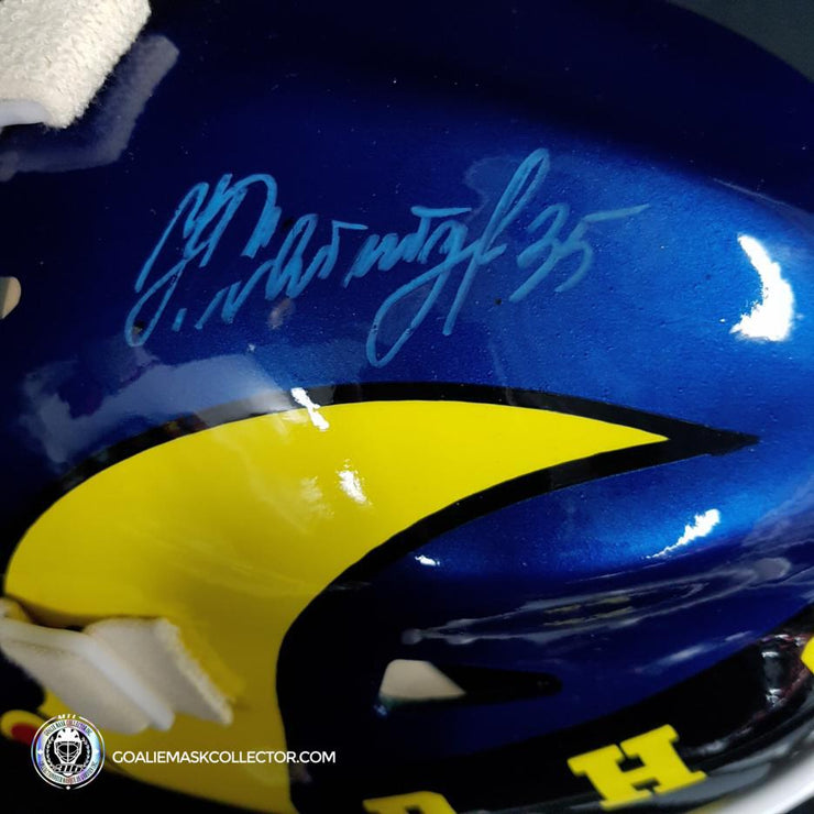 Nikolai Khabibulin Signed Goalie Mask Phoenix Signature Edition Autographed