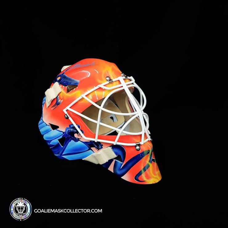 Nikolai Khabibulin Signed Goalie Mask Winnipeg Signature Edition Autographed