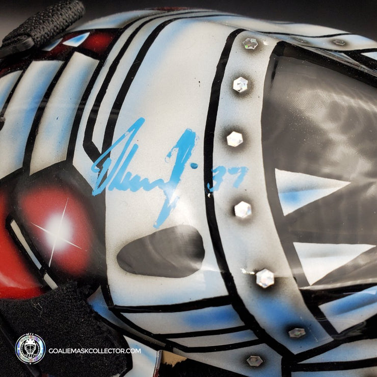 Olaf Kolzig Signed Goalie Mask Washington V2 Signature Edition Autographed