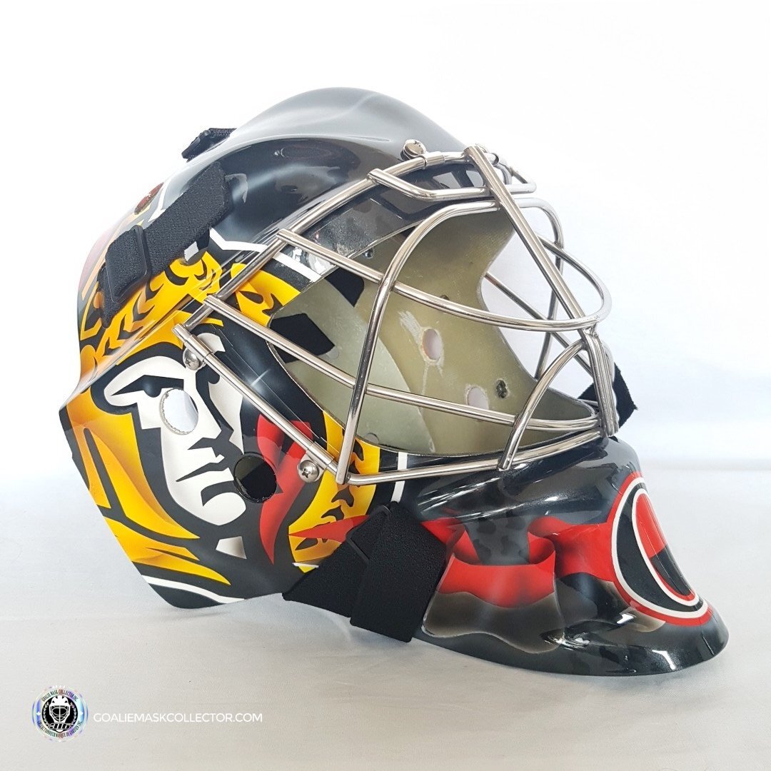 Pascal Leclaire Unsigned Goalie Mask Senators Tribute