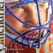 Patrick Roy Signed Les Canadiens Calendrier Magazine 1993-1994 RESERVED