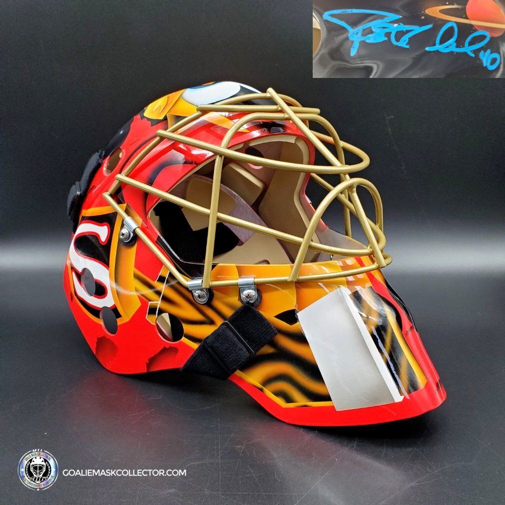 Patrick Lalime Signed Goalie Mask Ottawa Signature Edition Autographed