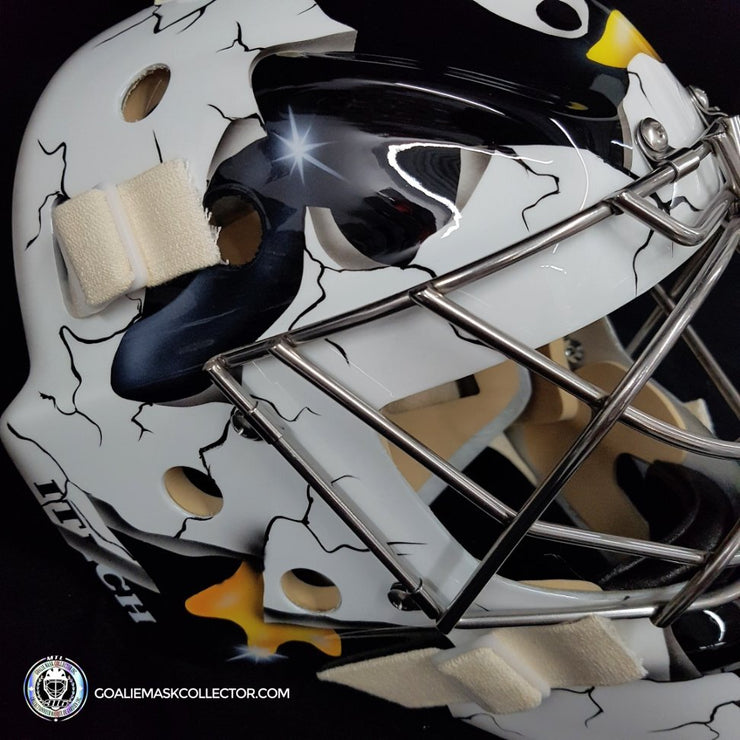 Patrick Lalime Unsigned Goalie Mask Pittsburgh