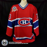 DEMO: Patrick Roy Art Edition Signed Jersey Hand-Painted Montreal Canadiens