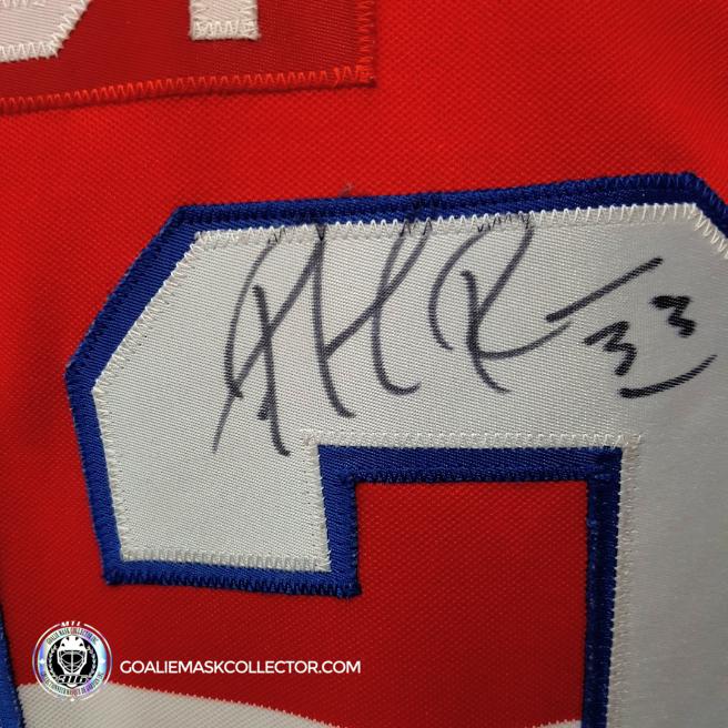 Patrick Roy Game Worn Jersey Signed Montreal Canadiens Autographed LOA by Roy AS-02150 - SOLD