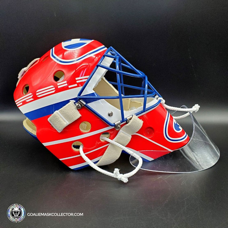 Patrick Roy Goalie Mask Replica LEFEBVRE Shell 1993 Montreal Canadiens Re-creation Painted On "Ice Ready" Very Accurate AS-02648 - SOLD