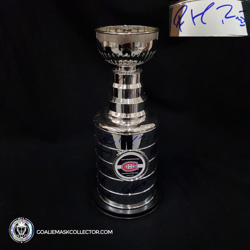Patrick Roy Signed Stanley Cup Autographed by the 1993 Montreal Canadiens Team 14 inch Coin Bank-SOLD