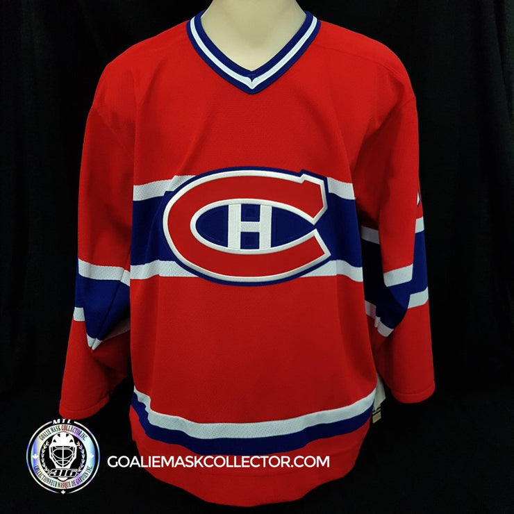 Patrick Roy Autographed Authentic Heroes of Hockey Red Montreal Canadiens  Jersey