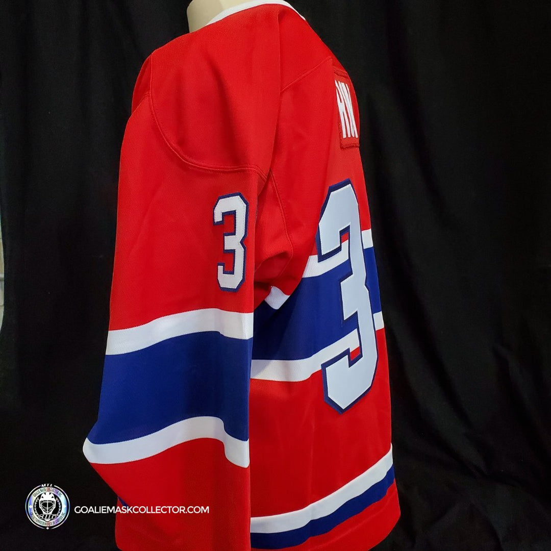 Maillot De Hockey CCM Vintage - Canadiens De Montréal, Rouge, Taille L, Années 90