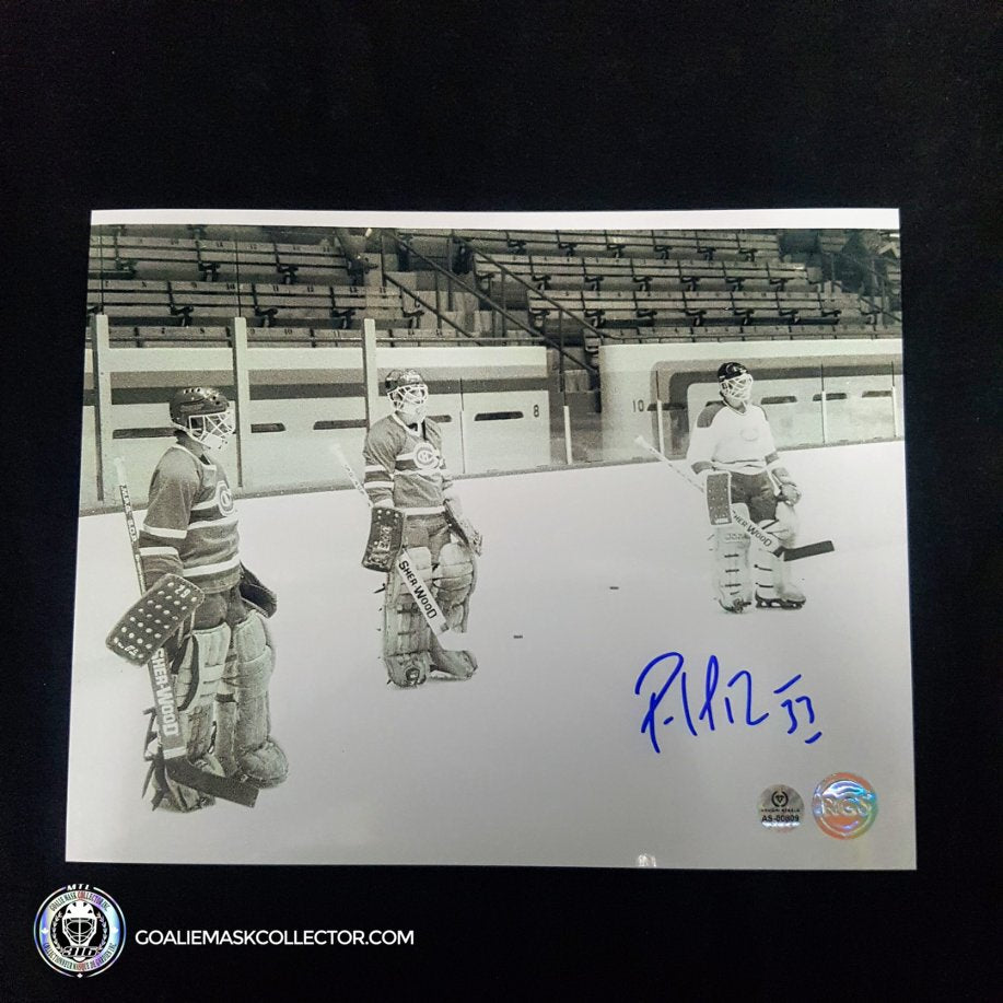 Patrick Roy Signed 8 x 10 inch Image AS-00809 - SOLD