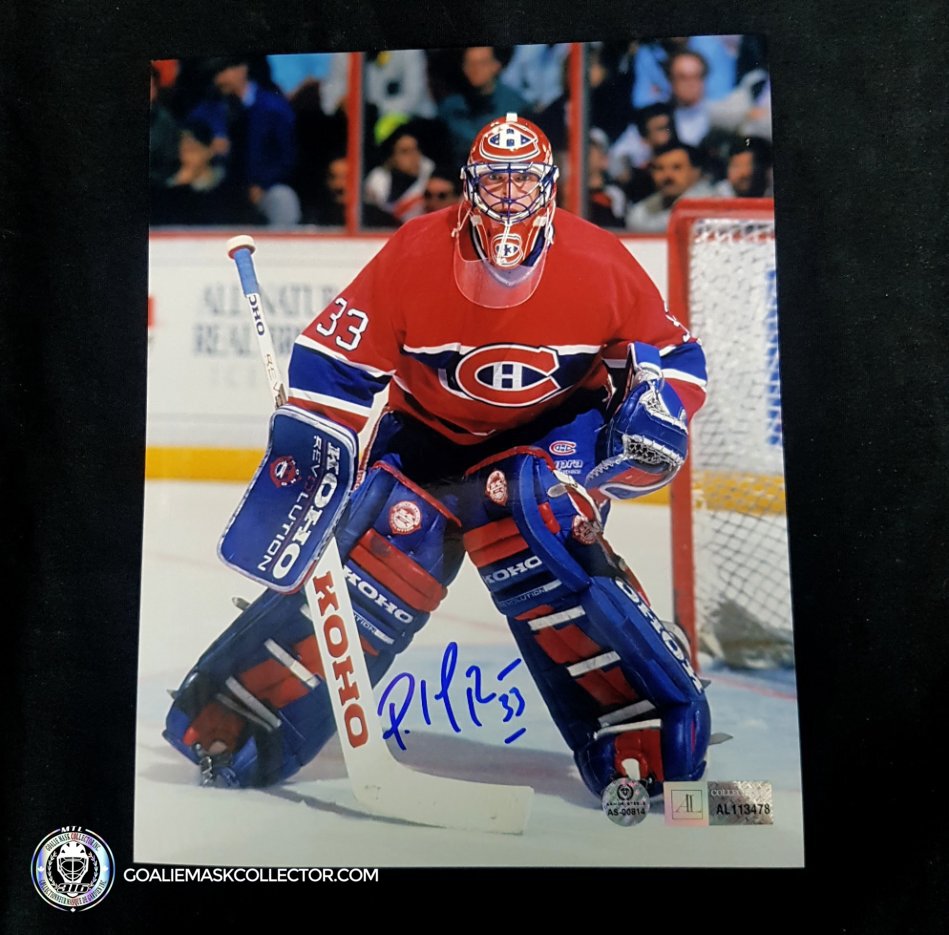 Patrick Roy Signed 8 x 10 inch Image AS-00814 -SOLD