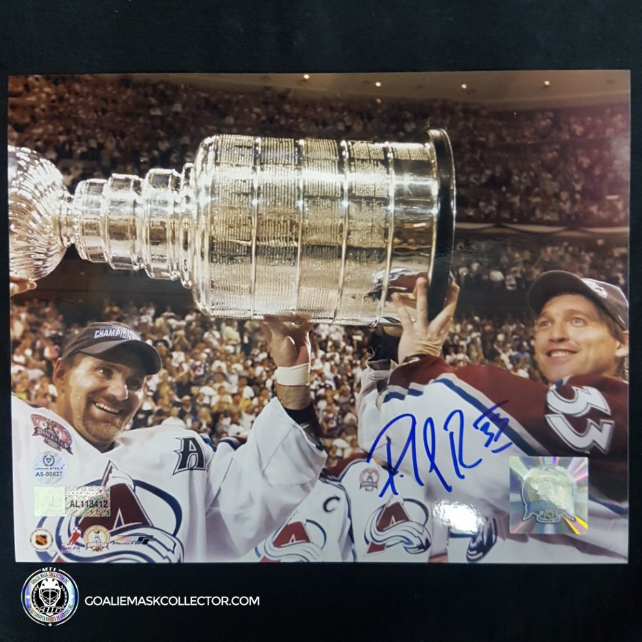 Patrick Roy Signed 8 x 10 inch Image AS-00827 - SOLD