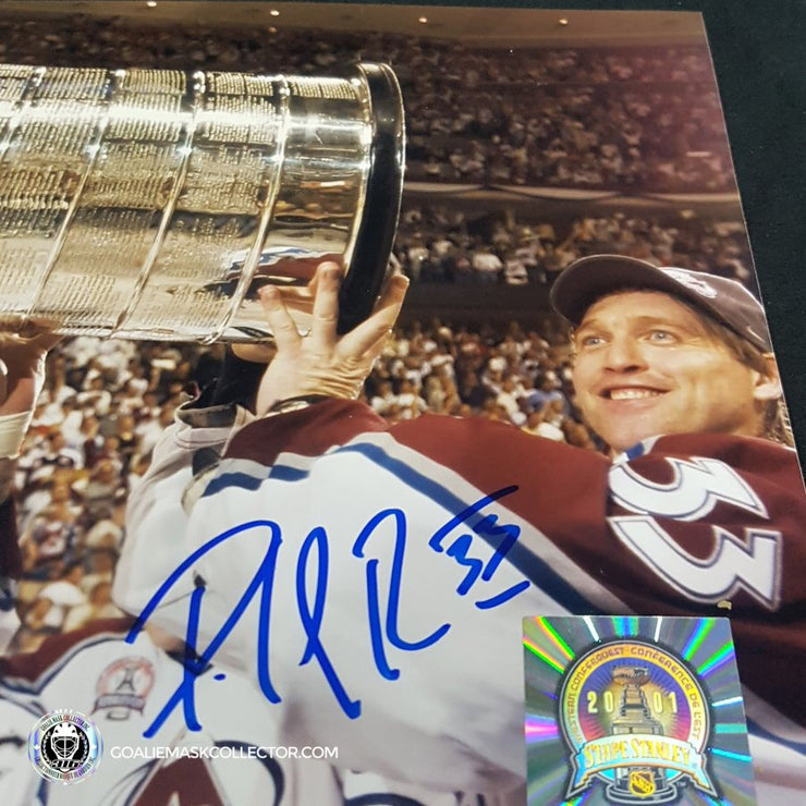 Patrick Roy Signed 8 x 10 inch Image AS-00827 - SOLD