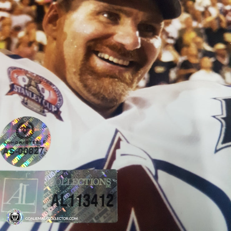 Patrick Roy Signed 8 x 10 inch Image AS-00827 - SOLD