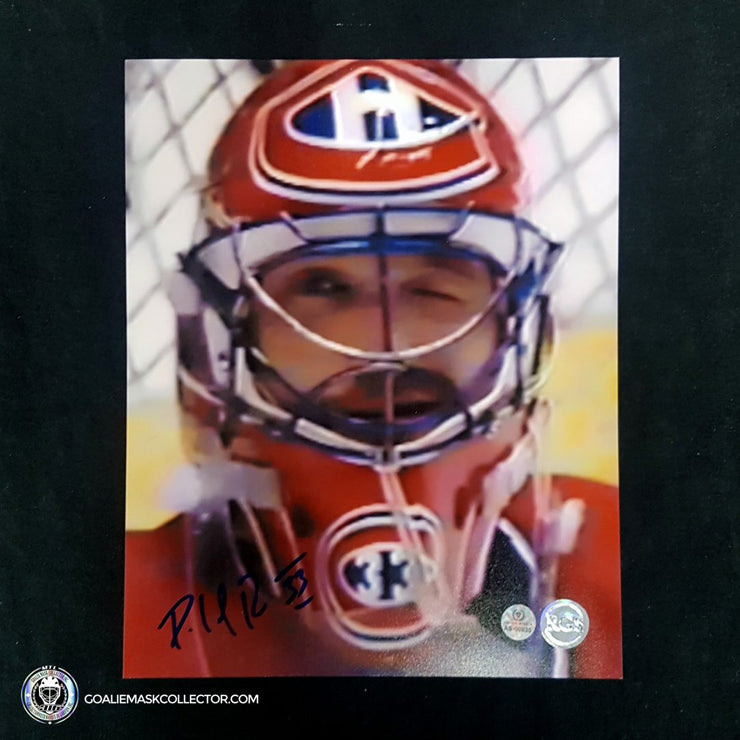Patrick Roy Signed 8 x 10 inch Image AS-00830 - SOLD