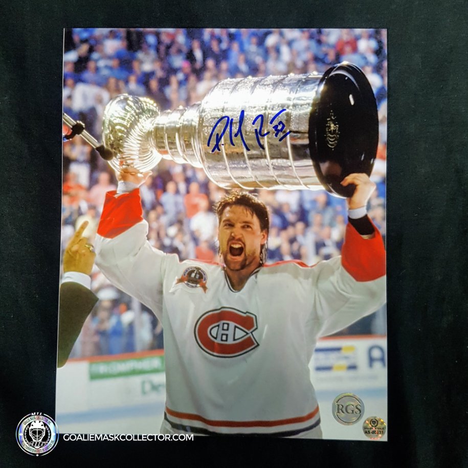 Patrick Roy Signed 8 x 10 inch Image AS-00831 - SOLD