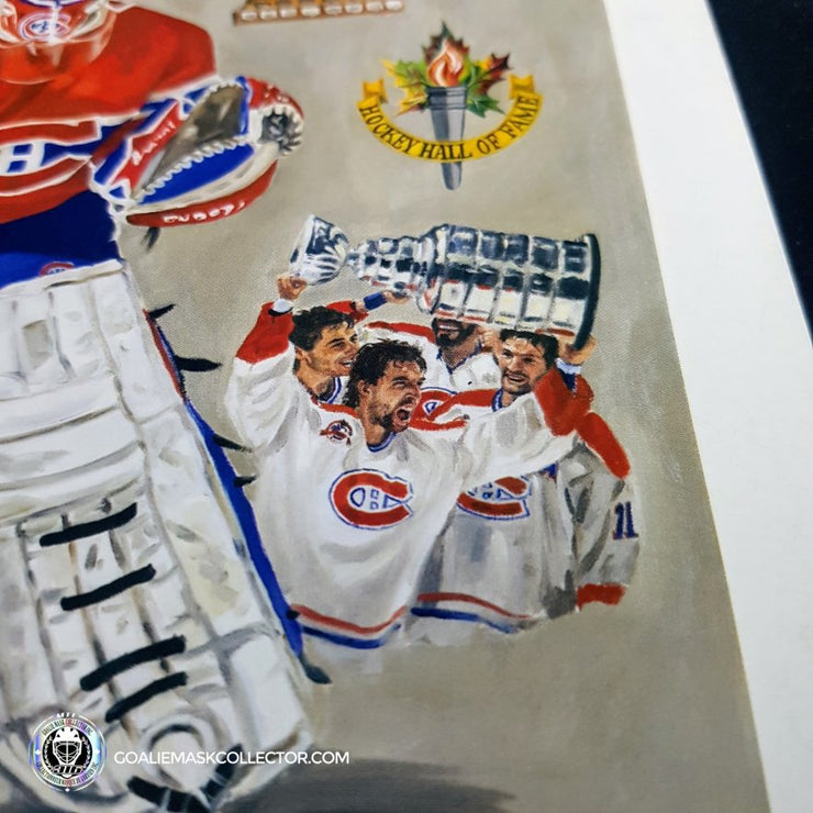 Patrick Roy Signed 8 x 10 inch Image AS-00808 - SOLD