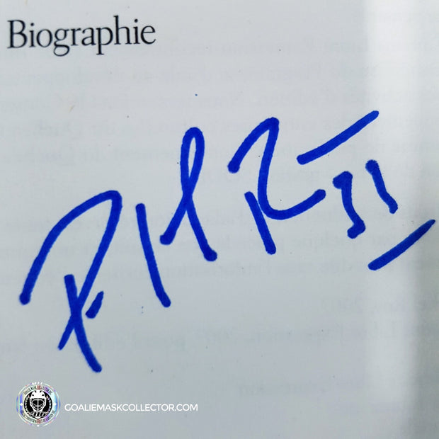 Patrick Roy Signed Book "Le Guerrier"