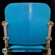 Patrick Roy Signed Original Montreal Forum Seat Blue #33 with Paint Brush by Cayer Limited Edition 1 of 1 - SOLD