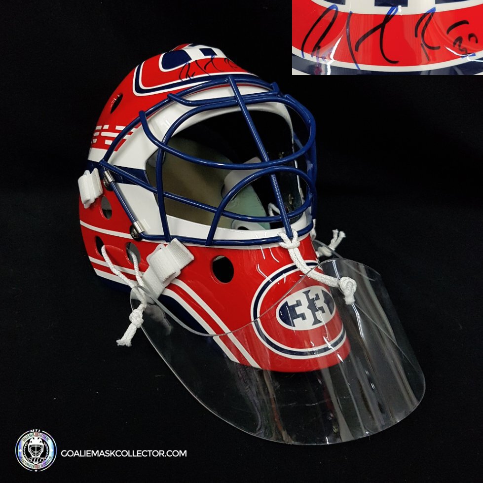 Patrick Roy Signed Goalie Mask Montreal AS Edition AJ Sports World Edition Autographed-SOLD