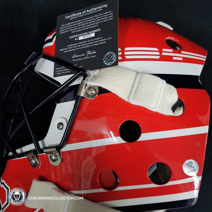 Patrick Roy Signed Goalie Mask Protechsport Dark AS Edition Autographed