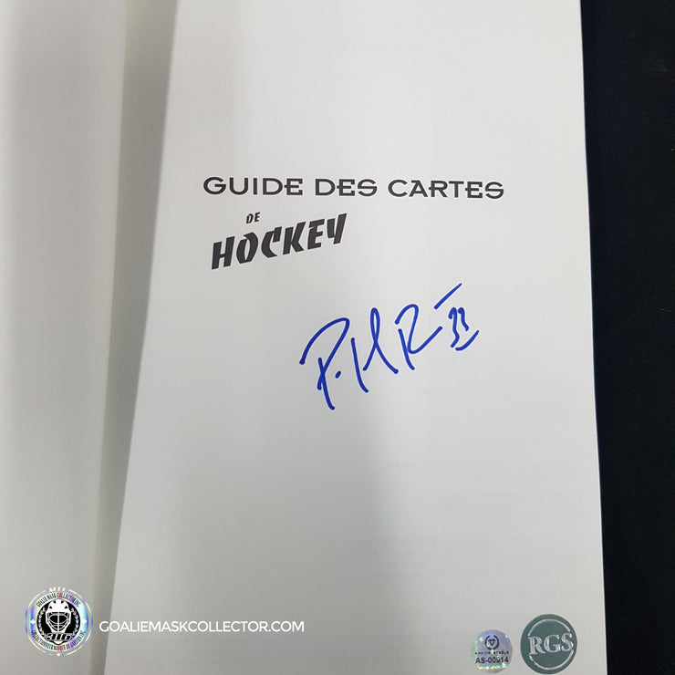Patrick Roy Signed "Guide Des Cartes De Hockey" AS-00914