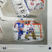 Patrick Roy Signed Lithography Canvas Lapensee 23 x 27 Limited Edition Unframed