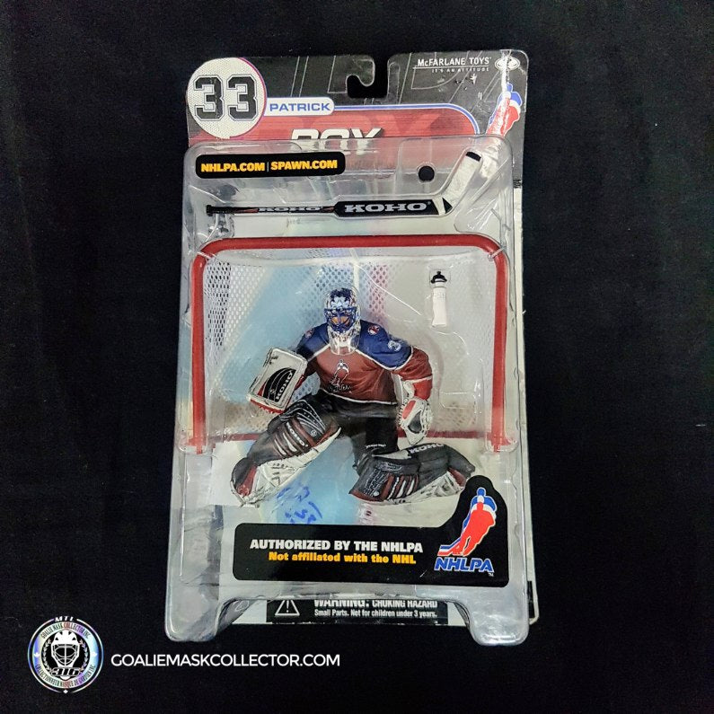 Patrick Roy Signed McFarlane NHLPA Colorado Avalanche Figurine AS
