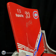 Patrick Roy Edition Signed Bench Original Montreal Forum Seat Red #33 Limited Edition of 5 (#1 of 5) - SOLD